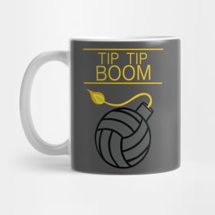 Tip Tip Boom Volleyball Shirt Mug